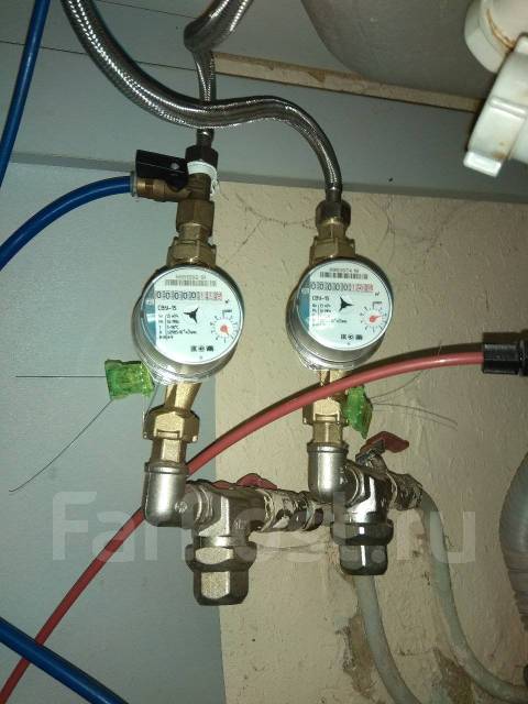 Установка счетчиков воды в Хабаровске