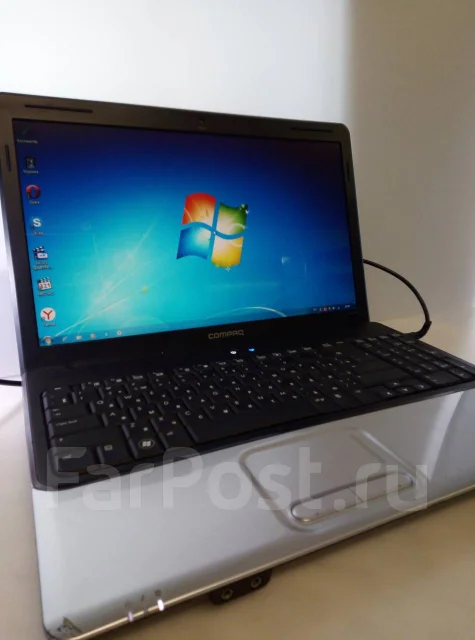 Compaq. 15.6", 2,3����, ��� 4 ��, ���� 320���, WiFi: 1, Bluetooth: 1, ����������� �� 1��. ����