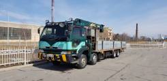 Nissan Diesel. Грузовик с краном, 18 000 куб. см., 20 000 кг., 8x4