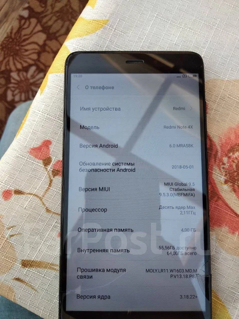 Xiaomi Redmi Note 4. �/�, ������, 4G LTE, Dual-SIM ����