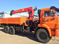 КамАЗ 43118 Сайгак. Бортовой с КМУ Palfinger Inman IT 150 на шасси Камаз 43118, 11 760 куб. см., 8 000 кг., 6x6