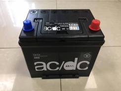 Аккумулятор AC/DC 75D23L 65Ач 600А во Владивостоке AC/DC. 65 А.ч., Обратная (левое), производство Россия