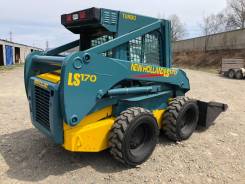 New Holland LS170. Продаётся погрузчик с ПСМ . Кабина печка, 1 500 кг., Дизельный, 40,00 куб. м.