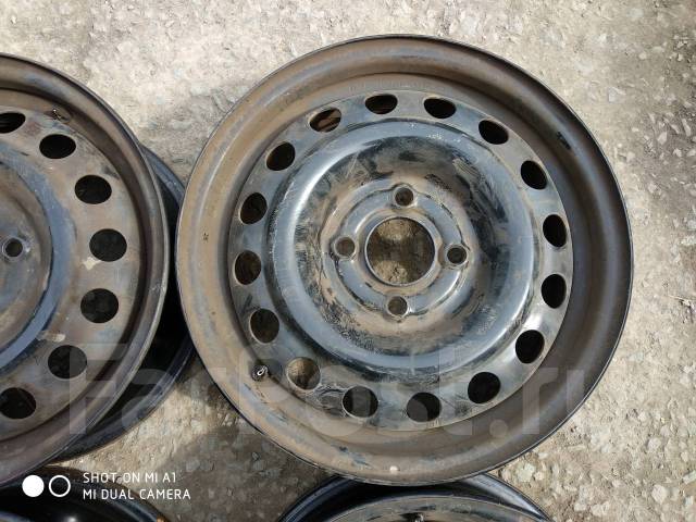 Комплект штампованных дисков Nissan R14 4*100, штамповка, 14", 10 шт ...