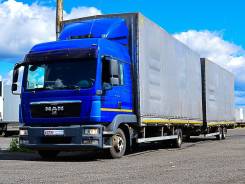 MAN TGL. Автопоезд 8.220 + Trump Trail, 4 580 куб. см., 7 490 кг., 4x2