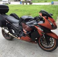 Kawasaki Ninja ZX-14. 1 400 куб. см., исправен, птс, с пробегом