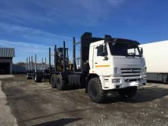 КамАЗ 43118 Сайгак. Продается Сортиментовоз Камаз с КМУ" ОМТЛ-97к" и прицепом, 12 000 куб. см., 10 000 кг., 6x6