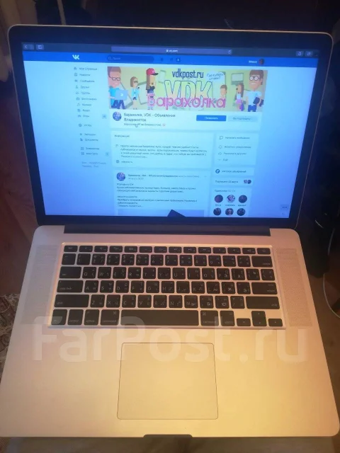 Apple MacBook Pro 15 2012 Mid MD104. 15", ��� 8 ��, ���� 256���, WiFi: 1, Bluetooth: 1 ����