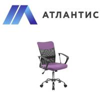 Кресло офисное для персонала MESH Low Purple во Владивостоке Кресла для персонала.