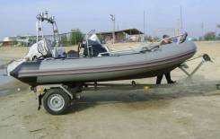 Буревестник B-450HL. 2006 год год, длина 4,50 м., двигатель подвесной, 50,00 л.с., бензин