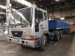 Daewoo Novus. 2012 С Прицепом Atlant SWH1250 2013, 10 964 куб. см., 50 000 кг., 6x4