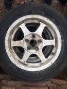 Продам комплект литья С летней резиной. x15" 5x100.00