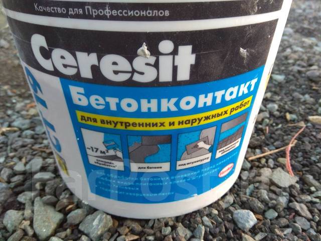 Бетонконтакт Церезит, в наличии. Цена: 350₽ во Владивостоке