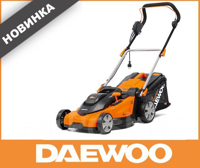 Газонокосилка электрическая daewoo dlm