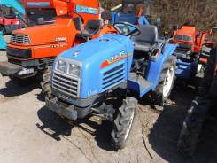 Iseki. Трактор 15 л. с., 4wd, ВОМ, фреза, навеска на 3 точки, 15 л.с.