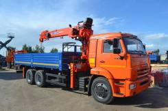 Kanglim KS1256G-II. Камаз 65115 бортовой с манипулятором новый 2019 г., 11 760 куб. см., 6x4