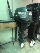 Yamaha. 15,00 л.с., 4-тактный, бензиновый, нога L (508 мм), 2005 год