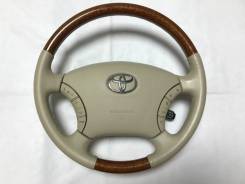 Руль. Toyota: Alphard Hybrid, Camry, Estima Hybrid, Land Cruiser Prado, Highlander, 4Runner, Brevis, Avensis Verso, Alphard, Estima, GX470, Hilux, Hil...