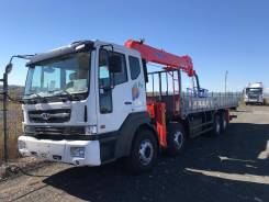 Daewoo Novus. 19 тонн c КМУ Kanglim 2605 (10т)/ 2018г/ Новый, 10 964 куб. см., 19 500 кг., 8x4