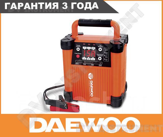 Зарядное автоматическое устройство Daewoo DW 1500 20-300 А/ч), новый, в ...