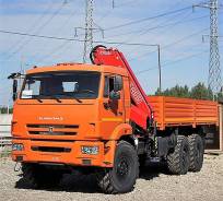 Fassi F245A.0. Бортовой Камаз 43118 с манипулятором .22, 11 760 куб. см., 8 000 кг., 6x6