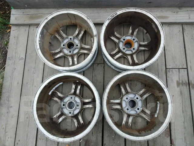 RAYS VOLK RACING GT-V. 6.5x15", 4x100, ET35 ����