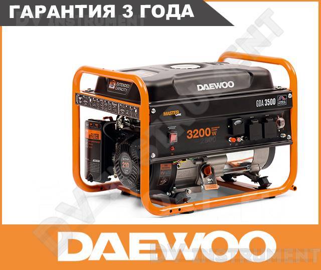 Генератор daewoo gda 3500