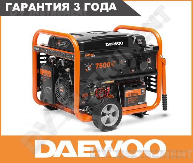 Электрогенератор daewoo gda 8500e