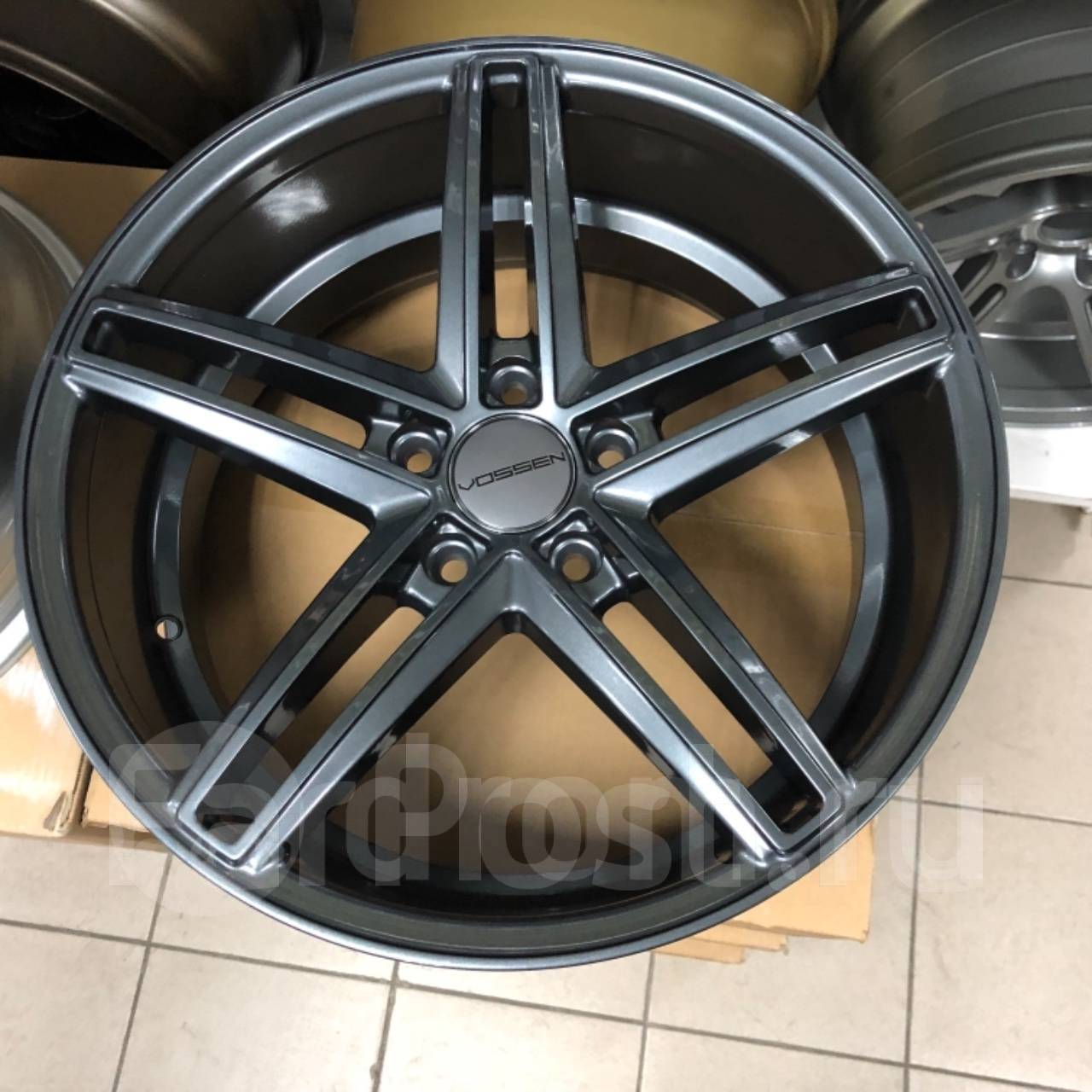 Vossen cv3 графит на авто