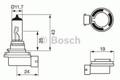 Лампа h11 12v 55w pure light BOSCH 1987302084