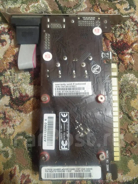 GeForce GT 610 ����