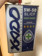 Xado Atomic Oil. 5W-50, �������������, 4,00��. ����