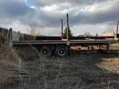 Fruehauf. Прицеп лесовозный с площадкой, 26 000 кг.