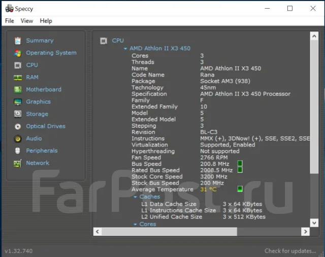 AMD Athlon II X3 450 ����