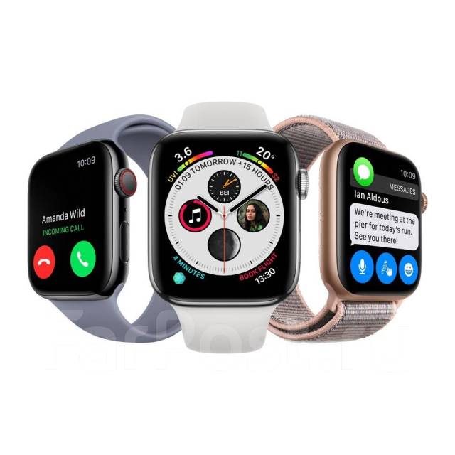 Apple Watch Series 4 44mm Silver Seashell Spo