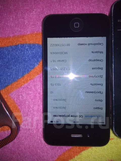 Apple iPhone 4. �/�, ������, 3G ����