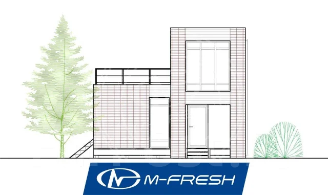 M-fresh Bungalow! (������� ������ ������������ ���� � ���������! ). �� 100 ��. �., 2 �����, 4 �������, ������ ����