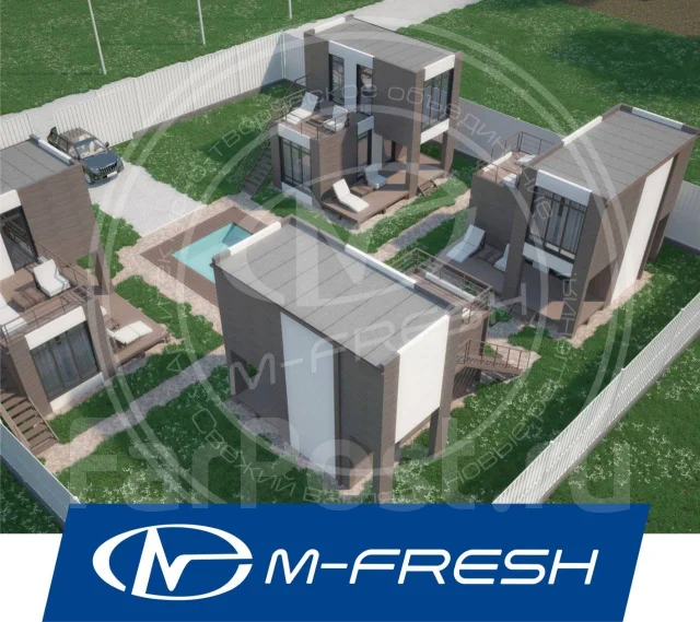 M-fresh Bungalow! (������� ������ ������������ ���� � ���������! ). �� 100 ��. �., 2 �����, 4 �������, ������ ����