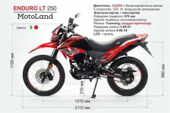Motoland Enduro 250 LT. 250����. ��., ��������, ���, ��� �������. ��� ����� �� ������������ ����