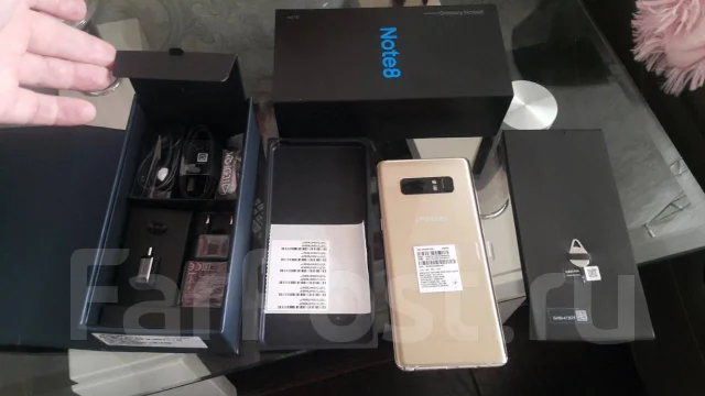 Samsung Galaxy Note 8. �����, �������, 4G LTE, Dual-SIM, ���������� ����
