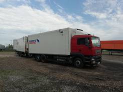 MAN TGA 26.360. 6x2 Рефрижераторный автопоезд, 14 000 куб. см., 29 000 кг., 6x2
