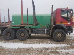 Iveco Trakker AD380T36. Тягач с прицепом Iveco Trakker 6*6, 12 900 куб. см., 6x6