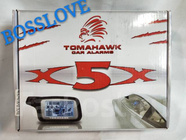 Автосигнализация Tomahawk X5 во Владивостоке, новый, в наличии. Цена: 3 ...