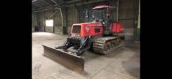 Yanmar. Японский Гусеничный трактор CT120 с планированным отвалом, 120 л.с.