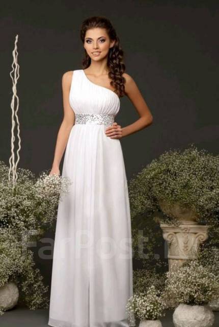 Короткие греческие свадебные платья