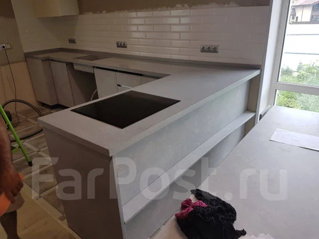 Изготовление столешниц, ступени, подоконники, оконные откос 9500 п. м ...
