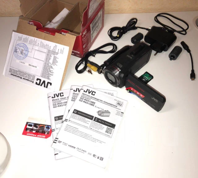 JVC Everio GZ-RX510. ����� 4-� �� ����