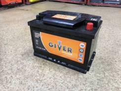 Новое поступление Аккумуляторов Giver 77 ач пуск 650 в Иркутске Giver. 77 А.ч., Обратная (левое), производство Россия