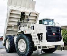Terex TR100. Карьерный самосвал терекс TR 100, 4x4