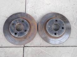 Диск тормозной. Toyota: Ractis, Yaris, Spade, Vitz, Corolla Axio, Porte, Corolla Fielder, Corolla, Passo Sette, Belta Двигатели: 1NZFE, 2SZFE, 1KRFE...